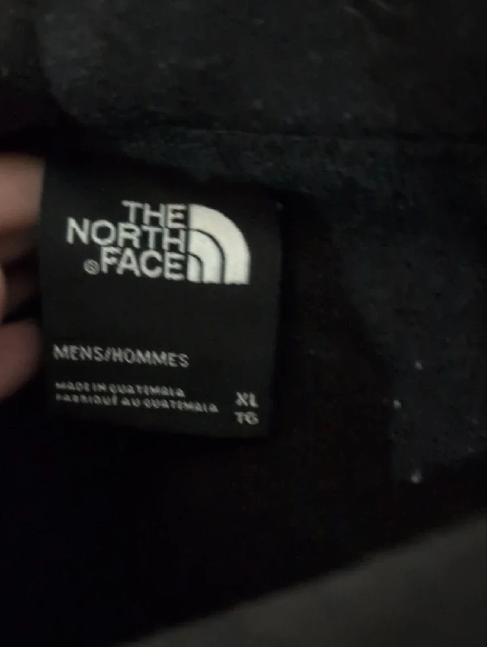 The North Face Black Hoodie with Rainbow Arch Logo